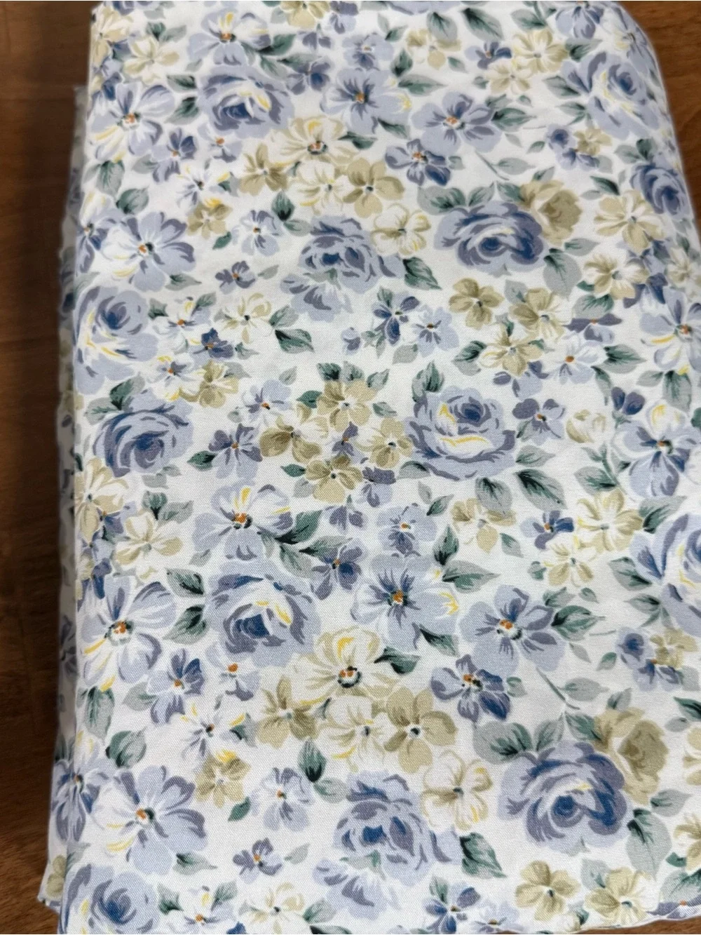 Amazon Basics Blue Floral Shabby Chic Full Size Sheet Set